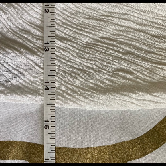 3/4 Flare Sleeve Tie Blouse - Picture 7 of 13